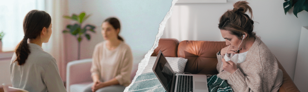 Thérapie en ligne ou en face à face : que dit réellement la recherche ?
